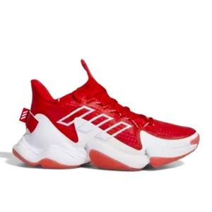 adidas Mahomes 1 Impact FLX “Red/White" Grade School Kids' Training Shoe